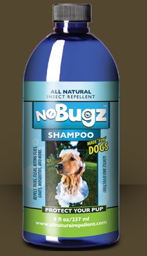 No Bugz Shampoo Insect Repellent For Dogs
